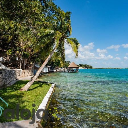 Villa Xtohil With Private Access To The Magic 7 Colors Lagoon Bacalar Luaran gambar