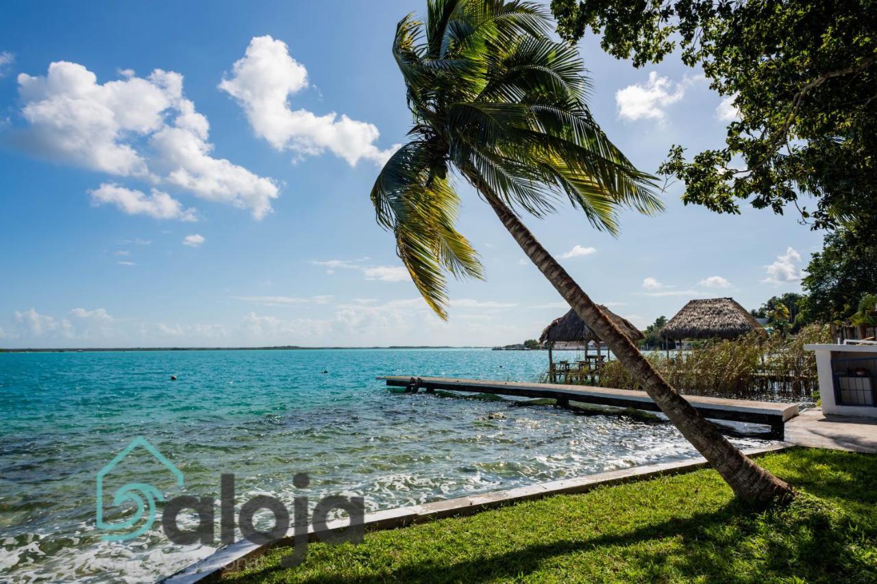 Villa Xtohil With Private Access To The Magic 7 Colors Lagoon Bacalar Luaran gambar