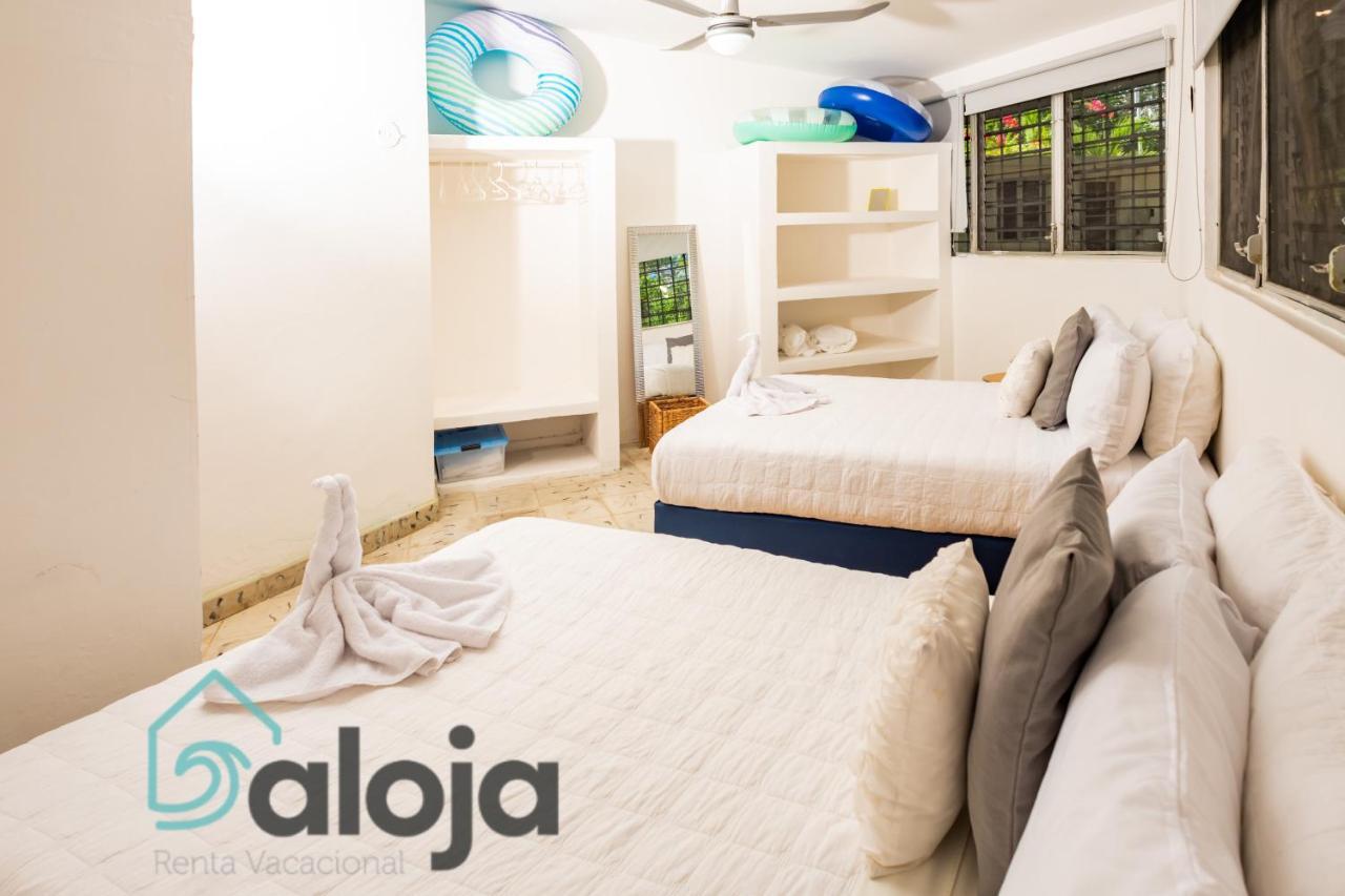 Villa Xtohil With Private Access To The Magic 7 Colors Lagoon Bacalar Luaran gambar