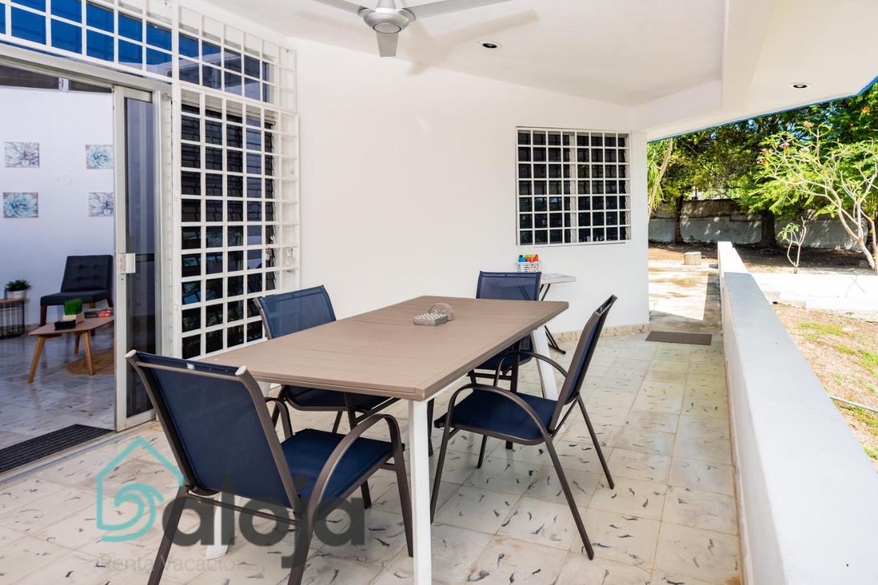 Villa Xtohil With Private Access To The Magic 7 Colors Lagoon Bacalar Luaran gambar