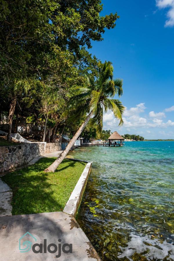 Villa Xtohil With Private Access To The Magic 7 Colors Lagoon Bacalar Luaran gambar