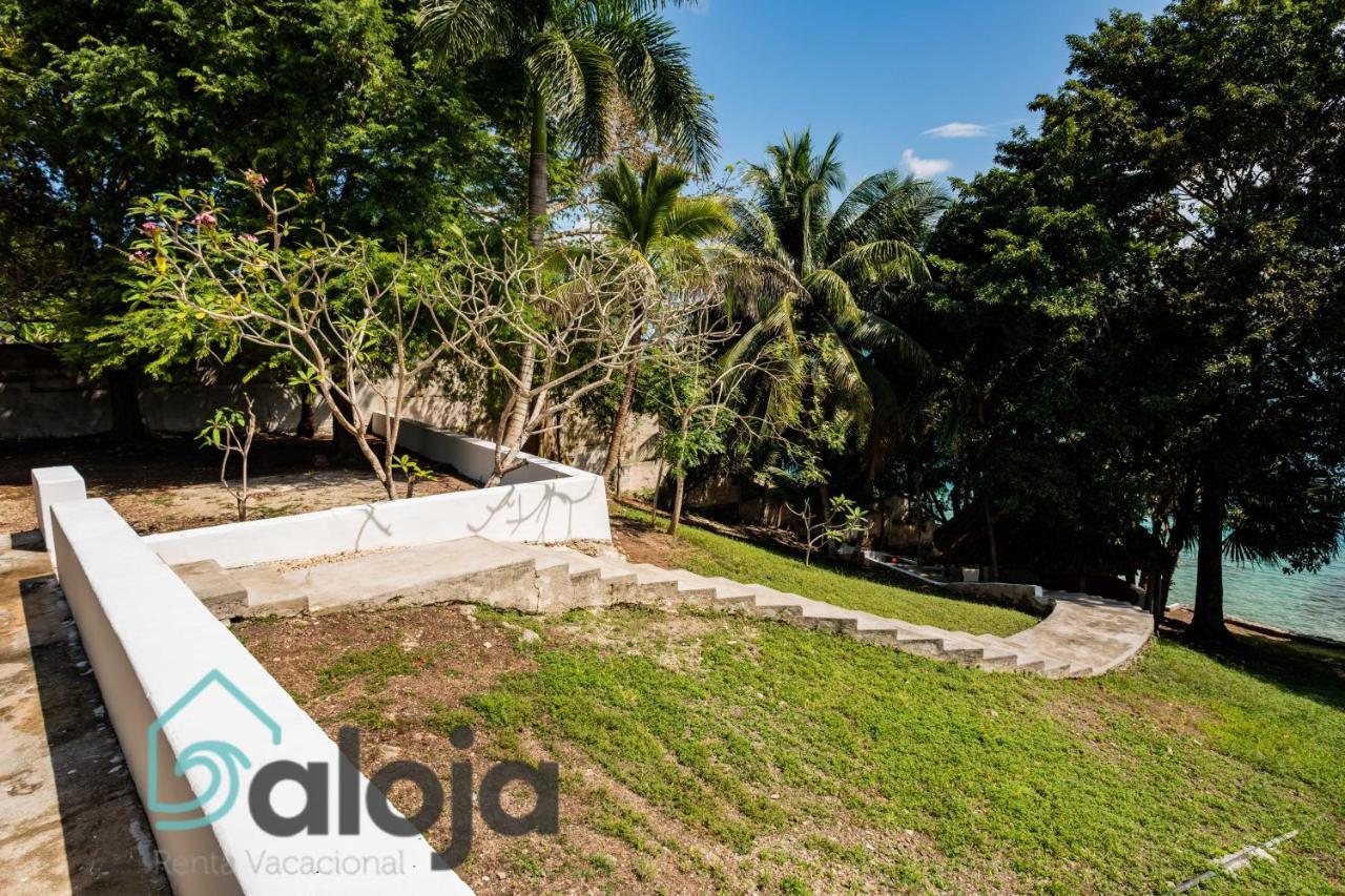 Villa Xtohil With Private Access To The Magic 7 Colors Lagoon Bacalar Luaran gambar