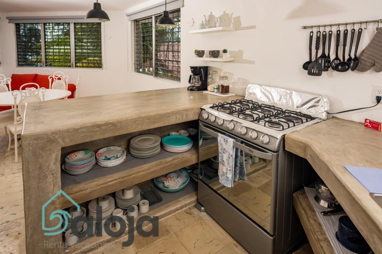 Villa Xtohil With Private Access To The Magic 7 Colors Lagoon Bacalar Luaran gambar